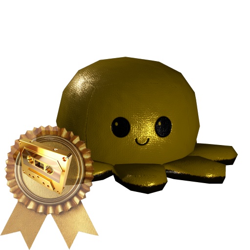 Golden Octopus Plush